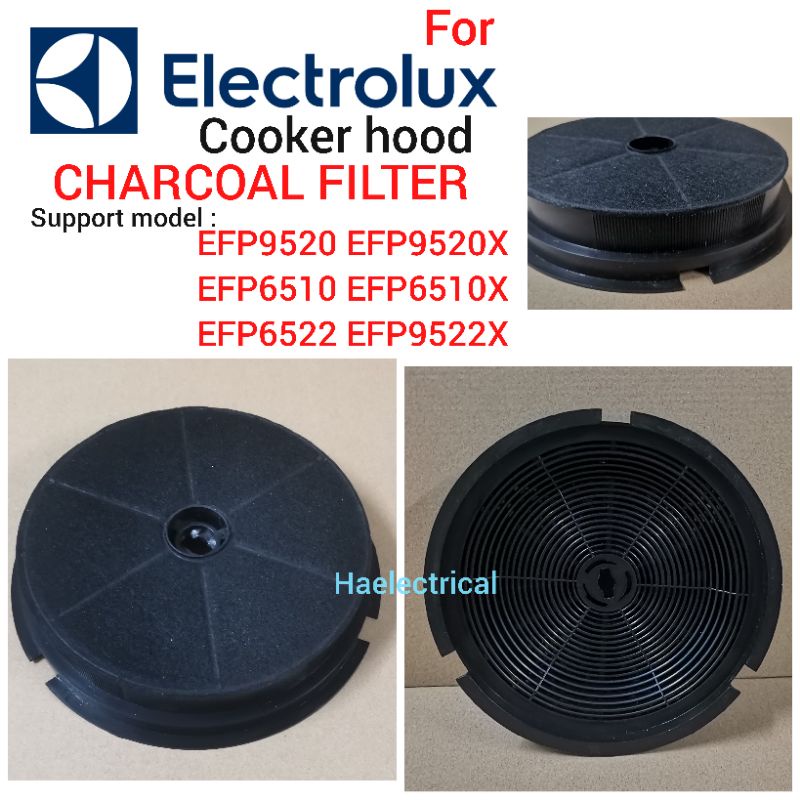 Electrolux cooker hood charcoal filter EFP9510X EFP9520X EFP6510X EFP6520X