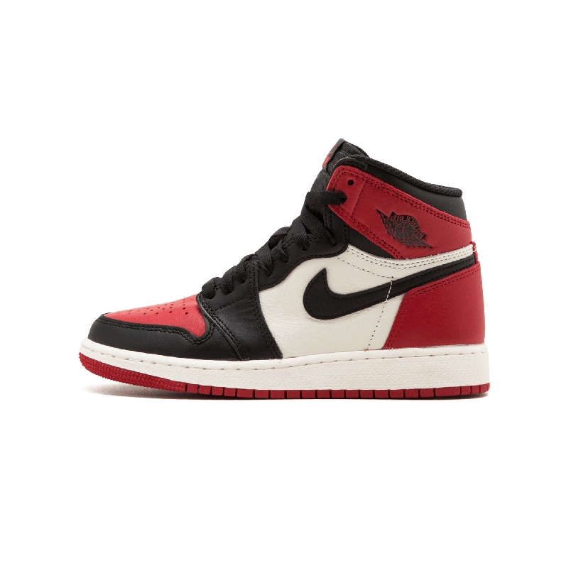 air jordan 1 bg bred toe aj1