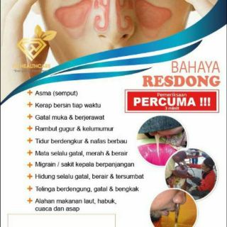 Kapsul Resdung 50 Biji Kapsul Permata Hijrah Rawat Resdung 