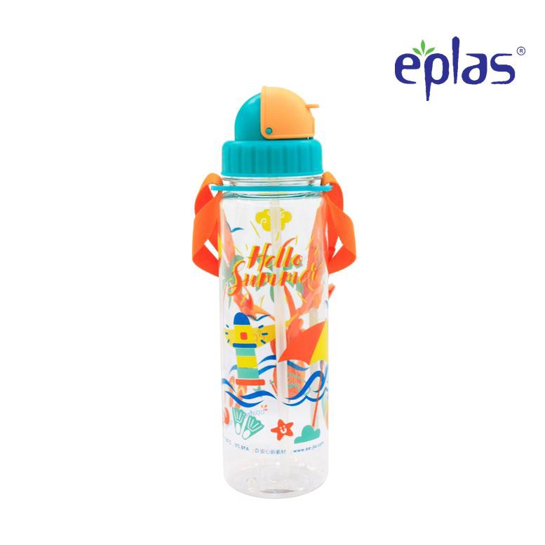 Eplas Big Water Bottle With Handle 850ml Water Tumbler Botol Air Bpa Free Tritan Egg 850bpa