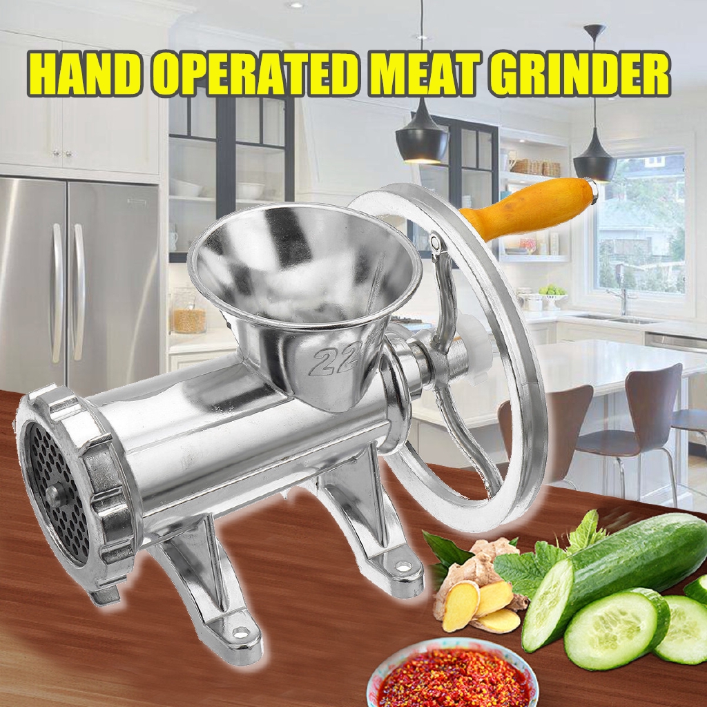 Hand Crank Manual Meat Grinder Sausage Pasta Maker Noodle Dishes Making Mincer Chopper Cooking Tools Home Kitchen