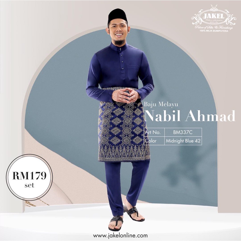 baju melayu slim fit jakel