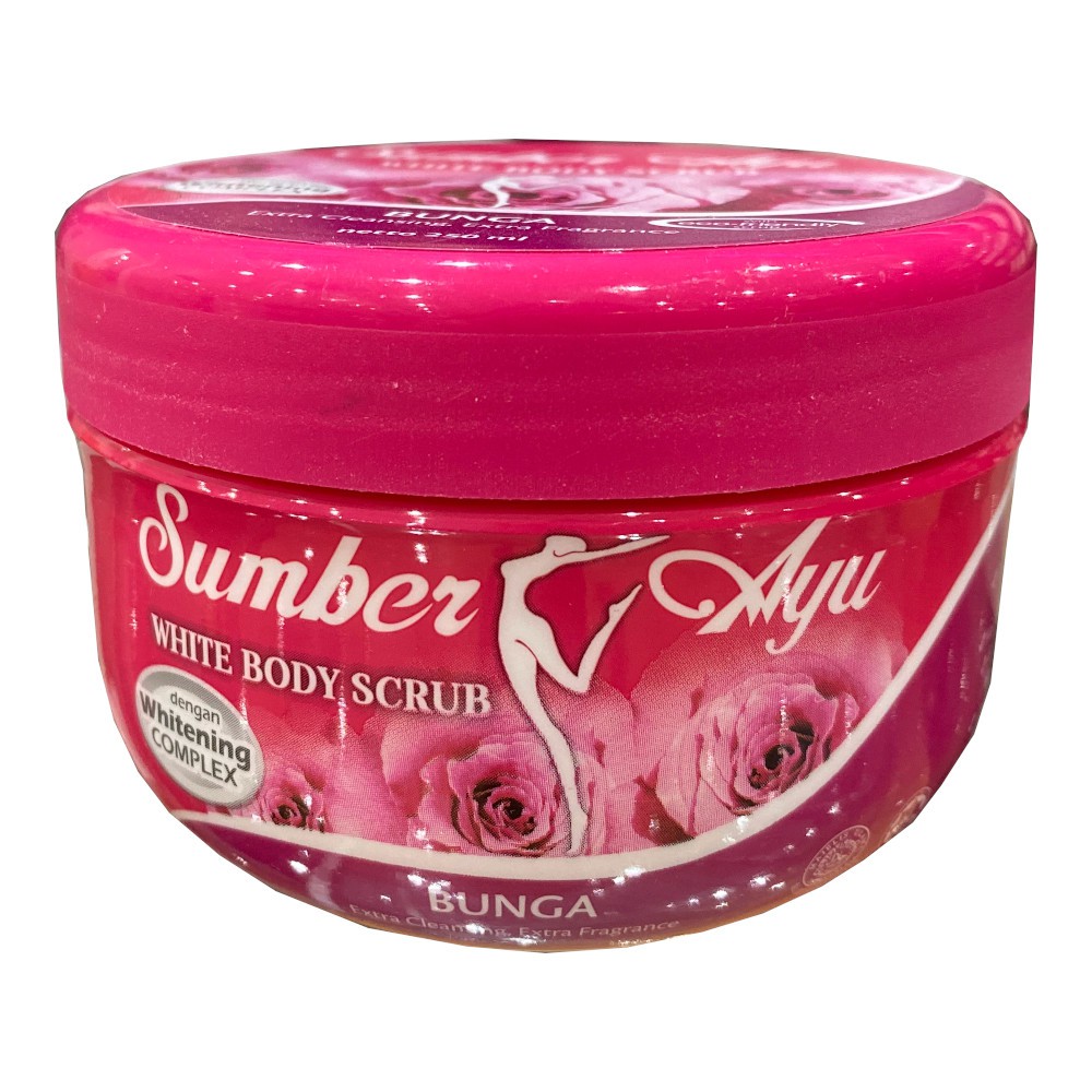 Sumber Ayu White Body Scrub Bunga (250ml) Shopee Malaysia