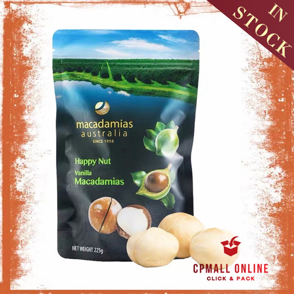 [Expiry Date 12/2023] Macadamias Australia 夏威夷果香草味 Happy Nut Dry