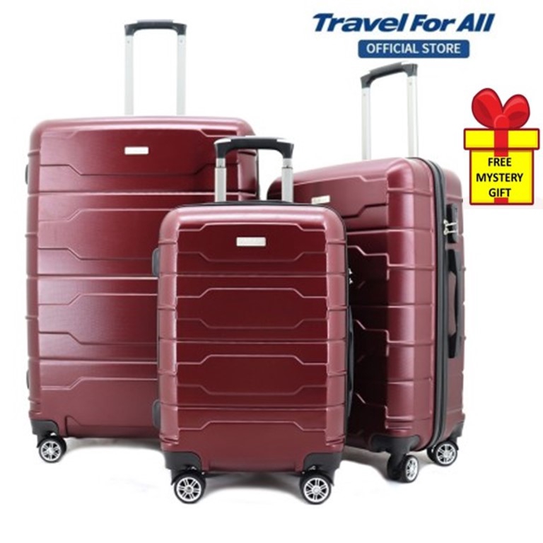 FLYASIA Hard Case Luggage Combo Set (Size 20+24+28") (3 colours