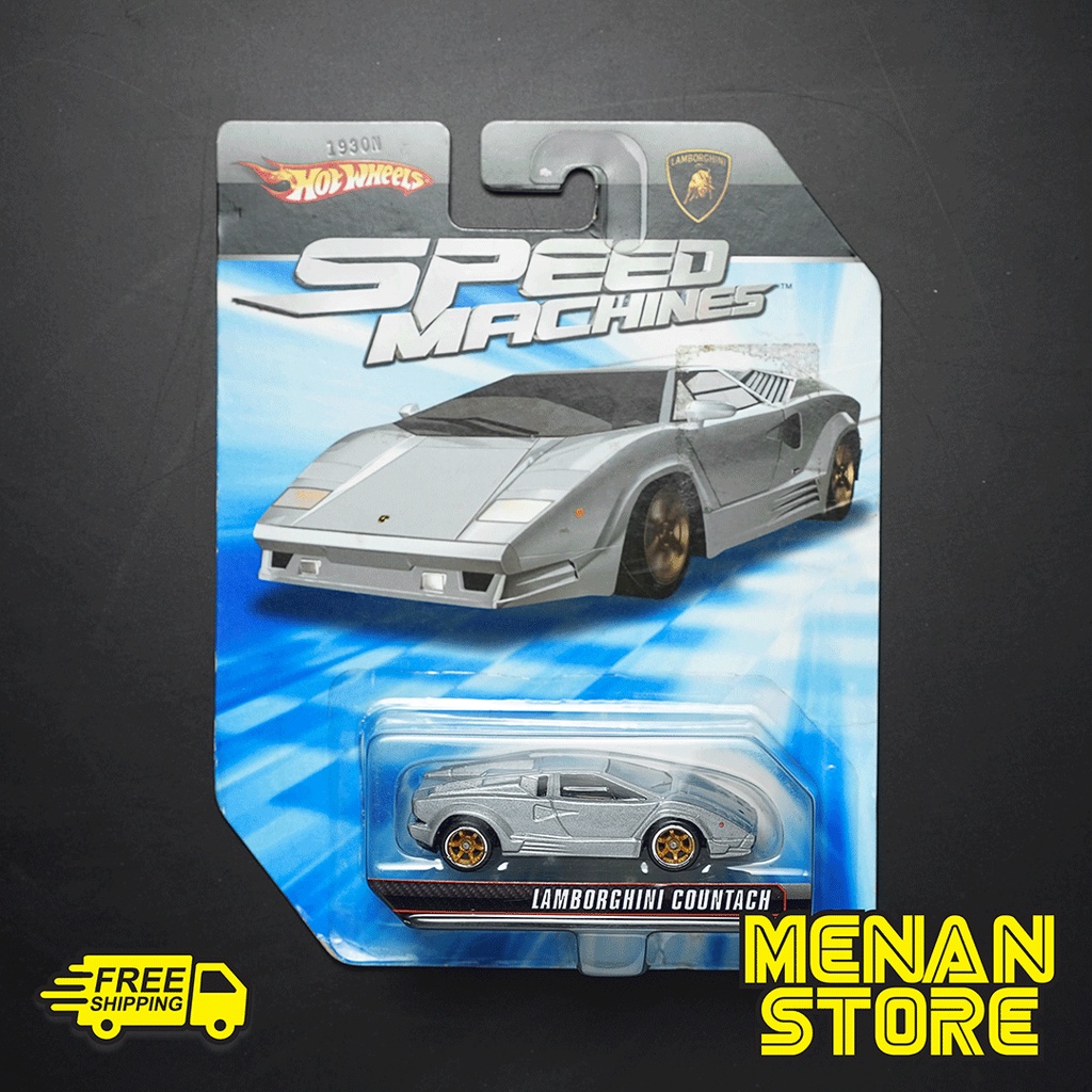 Hot Wheels Speed Machines Lamborghini Countach 