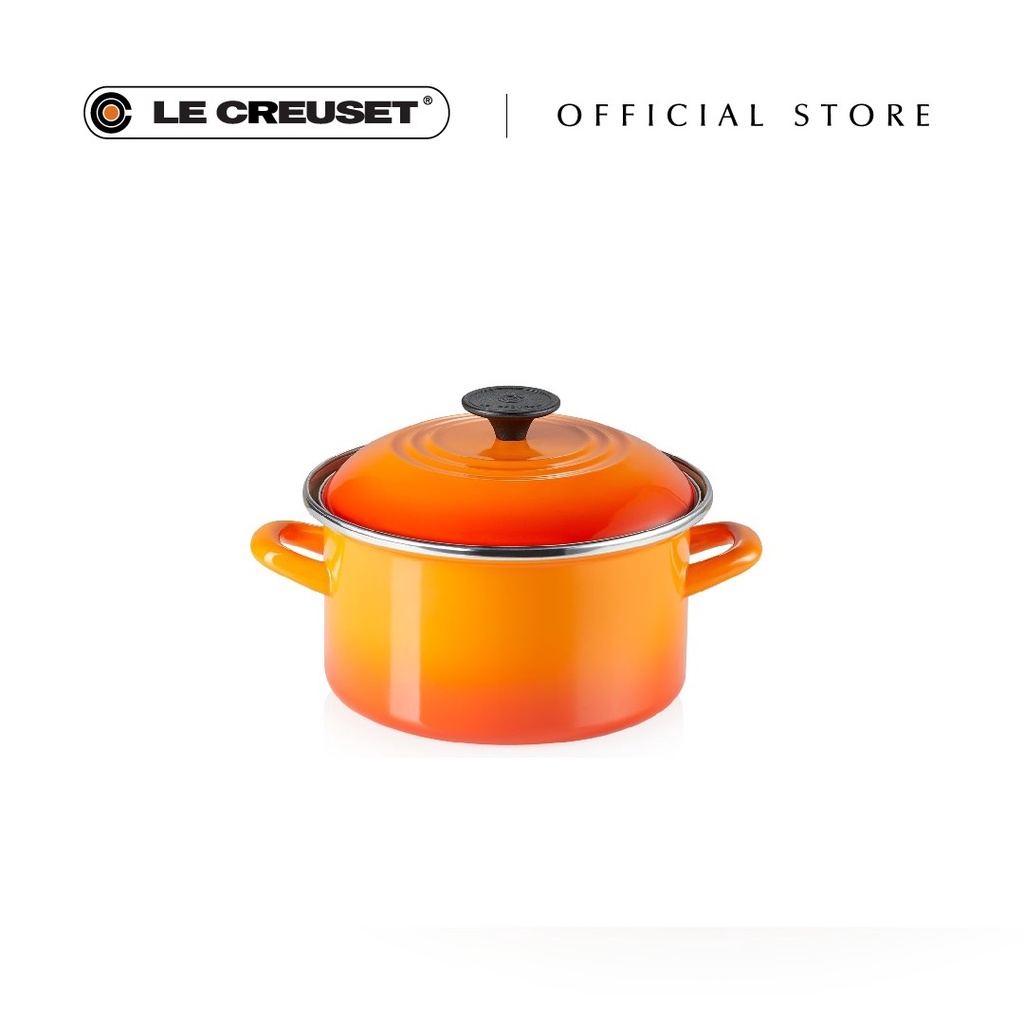 Le Creuset EOS Casserole 20cm Flame Shopee Malaysia