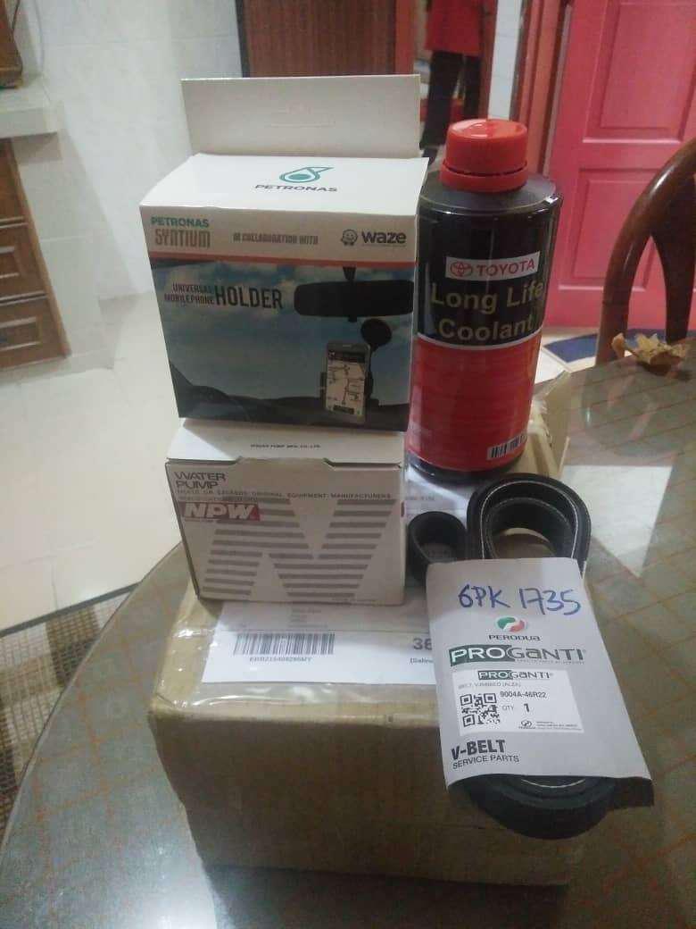Perodua Free Gift Service - Contoh Adat