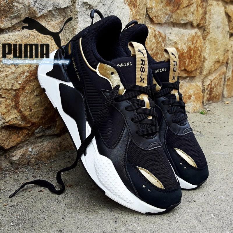 puma rsx trophy black