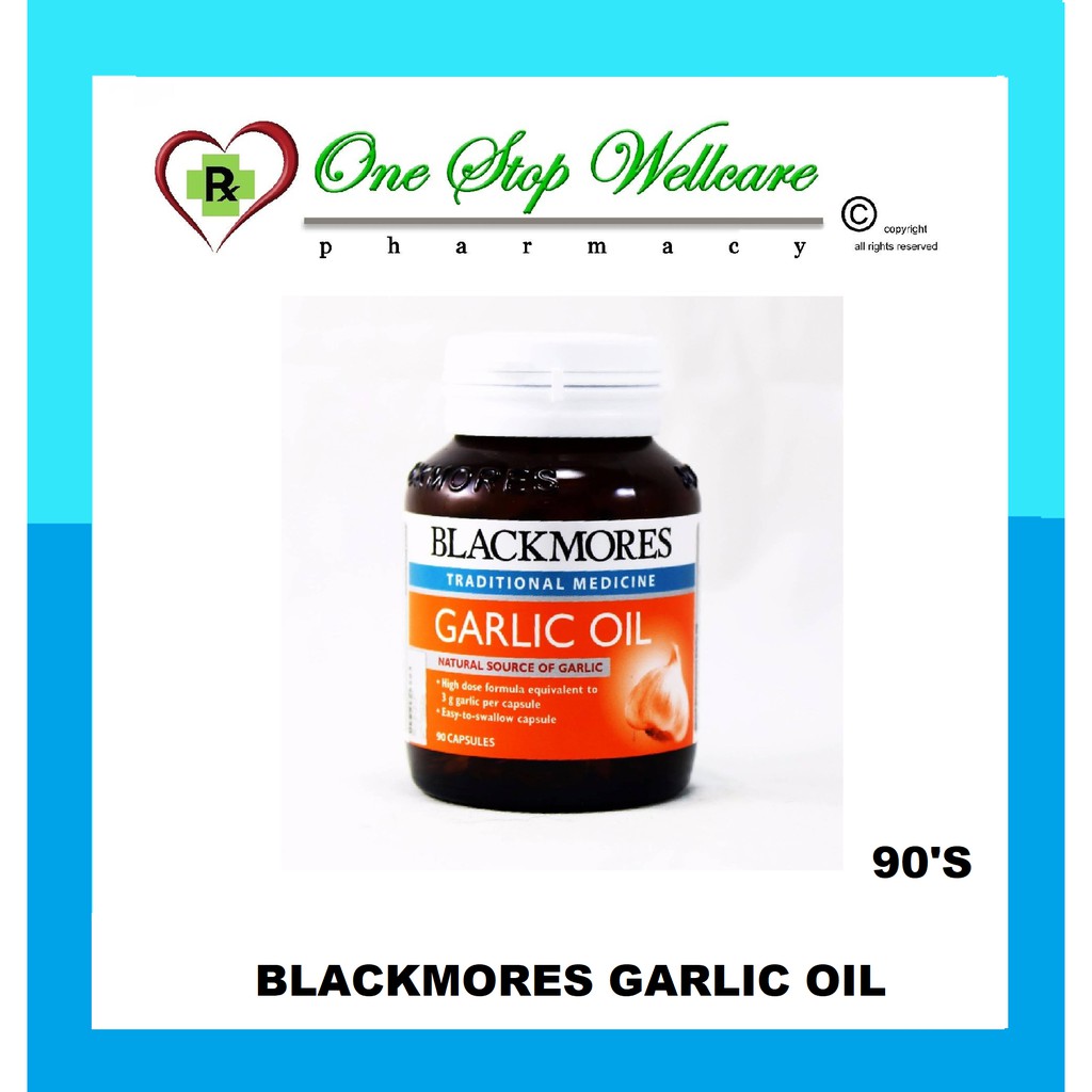 BLACKMORES GARLIC OIL 90'S (EXP10/2023) Shopee Malaysia