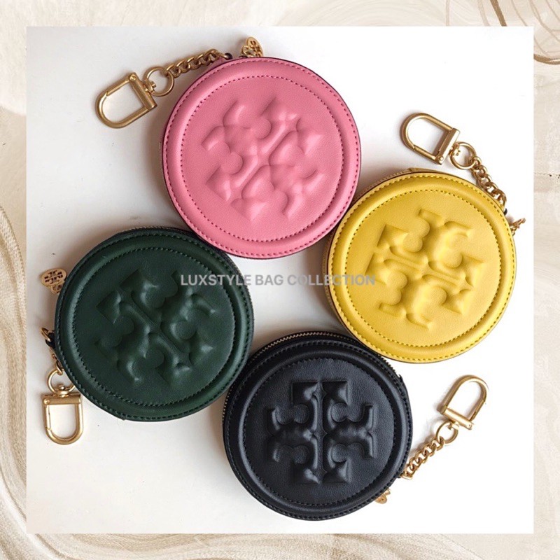 ? Authentic Original Tory Burch Soft Fleming Coin Pouch | Shopee Malaysia