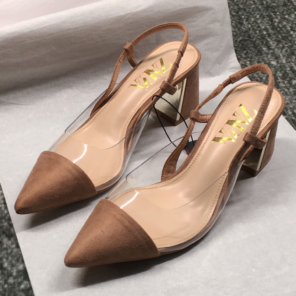 zara half shoe