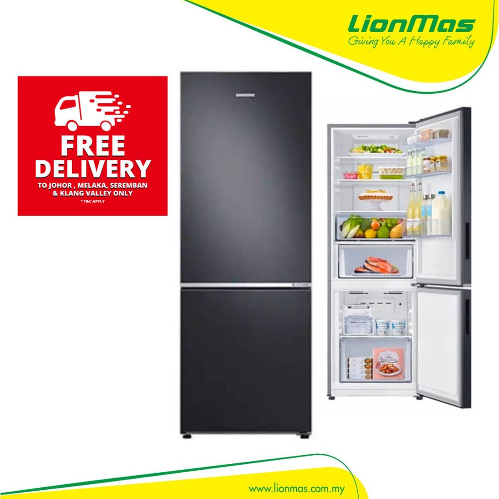 Samsung Bottom Mount Freezer Fridge (315 L) RB30N4050B1/ME Shopee