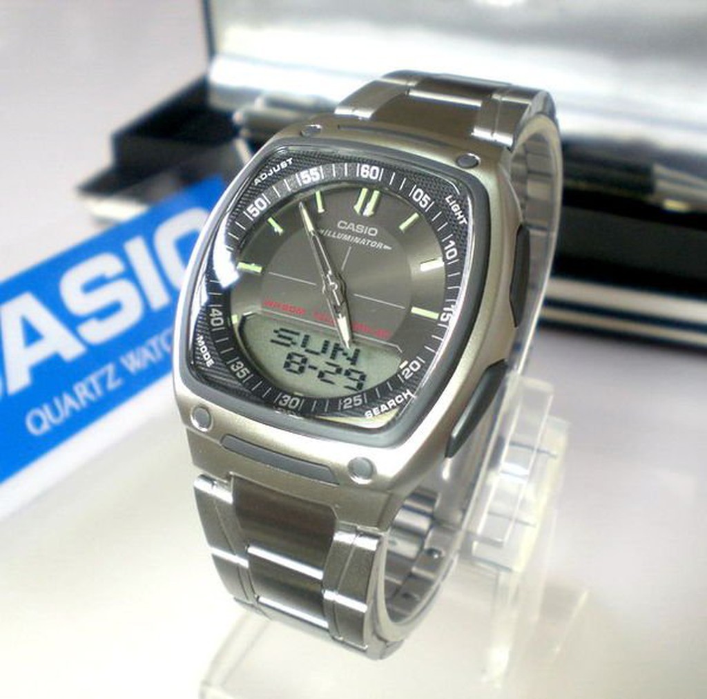casio dual display watch