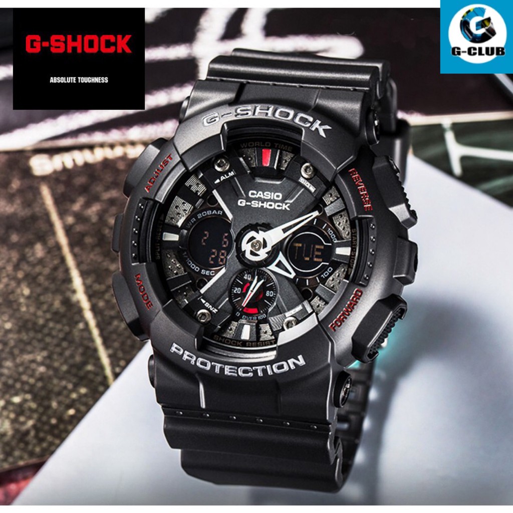 Ready Stock G Club 100 Original Casio G Shock Men Ga 120 Watch Sport Watches Ga 120 Jam Tangan Shopee Malaysia