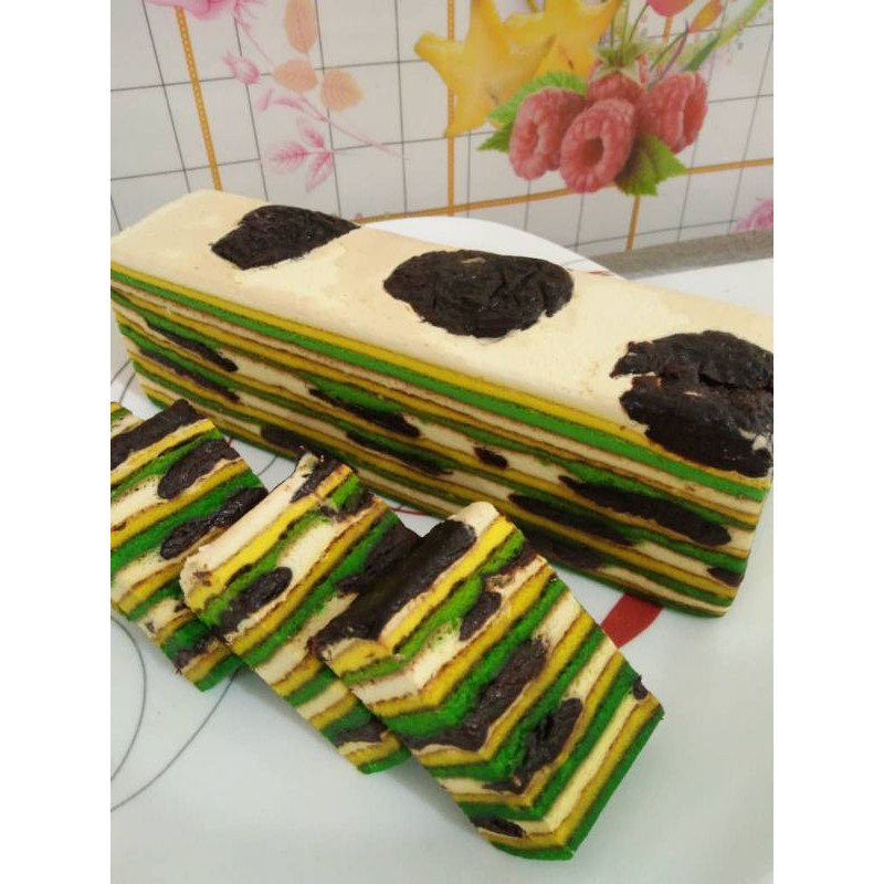 Kek Lapis Halwatuna 300gram Resepi Asli Sarawak Shopee Malaysia