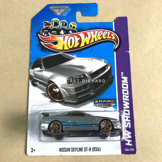 jual hot wheels nissan skyline r34