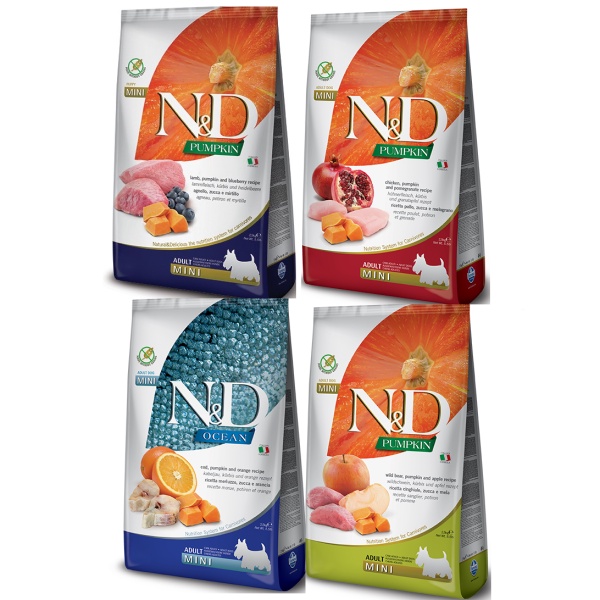 Farmina N&D Dog Food 7kg / Grain Free / Ancestral Grain / Mini Breed ...