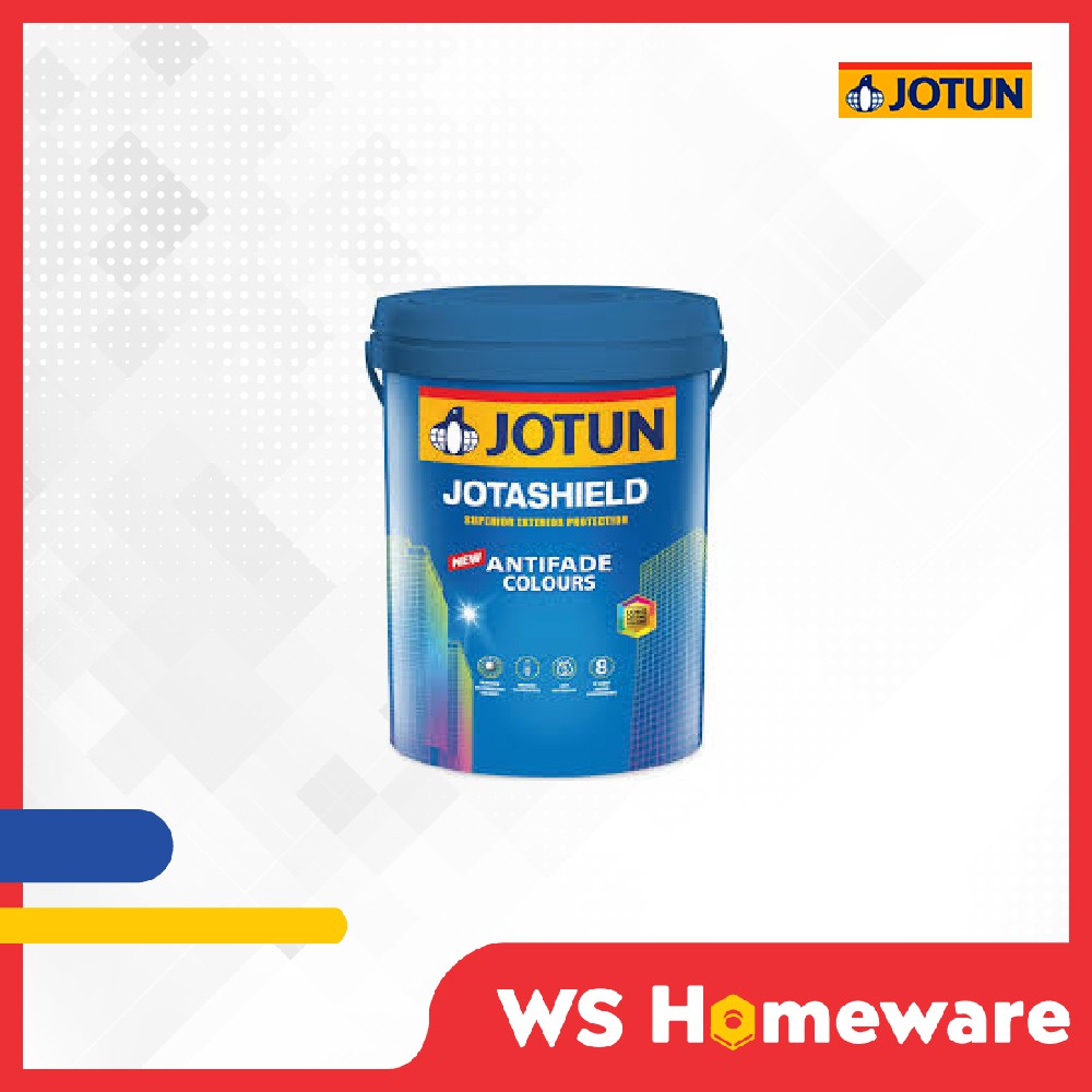 5L Jotun Jotashield AntiFade Colours for exterior wall paint/Cat Rumah ...