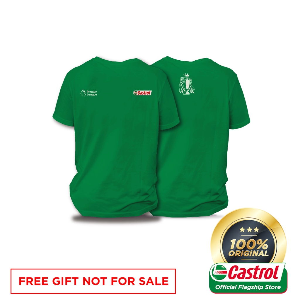 [FREE GIFT NOT FOR SALE] Castrol EPL Round Neck Cotton T-Shirt