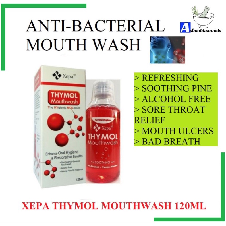 THYMOL GARGLE/MOUTHWASH 120ML (XEPA/ORAFLAM) Shopee Malaysia
