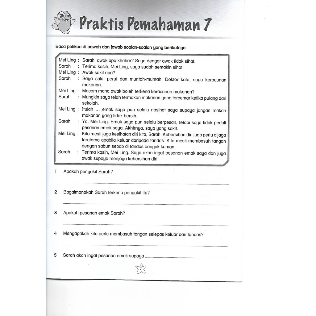 Praktis Latih Tubi Tahun 2 Kssr Bahasa Melayu Pemahaman Practice Drills English Grammar Year 2 Kssr Shopee Malaysia