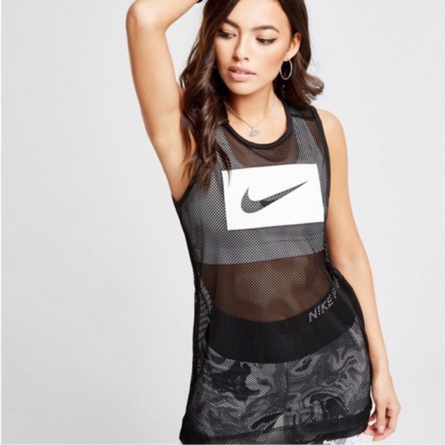 mesh tank top nike