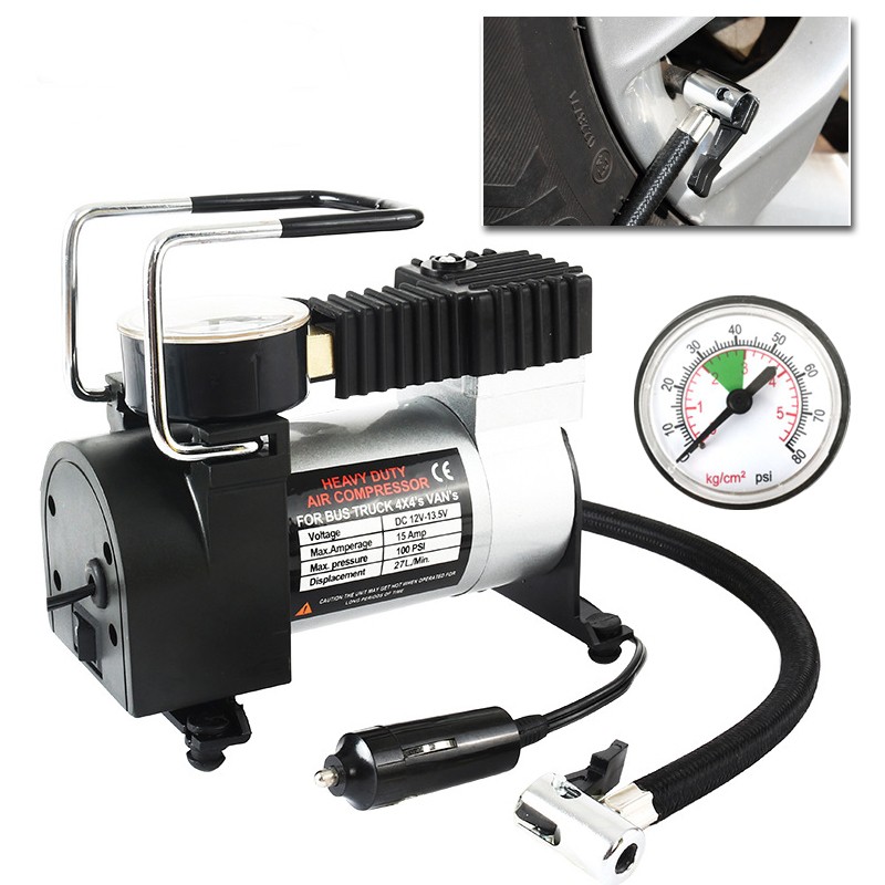 auto air pump 12v