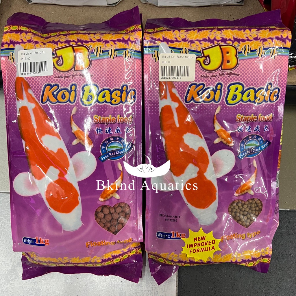 JB Koi Basic Koi Fish Food 1kg (M/XL) Shopee Malaysia