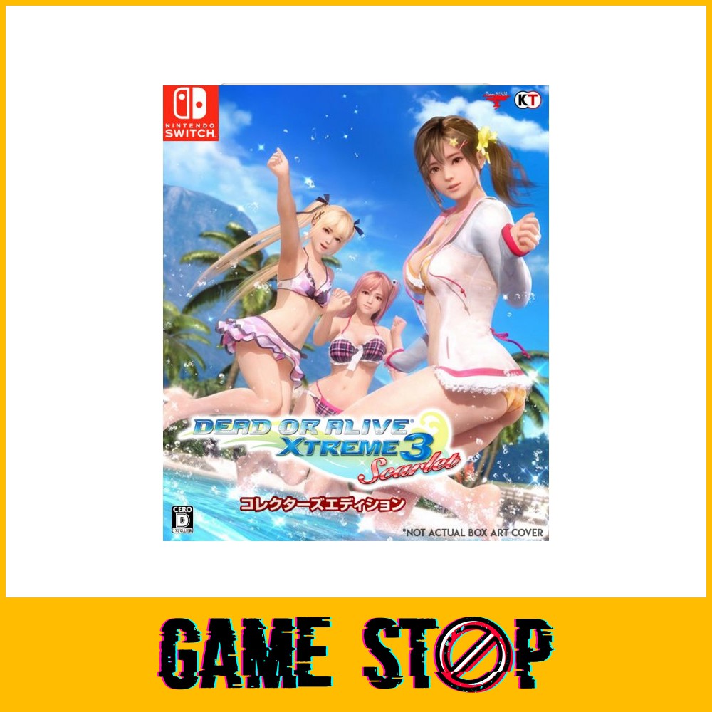 Nsw Nintendo Switch Dead Or Alive Xtreme 3 Scarlet Chi Eng Version Limited Edition Shopee Malaysia