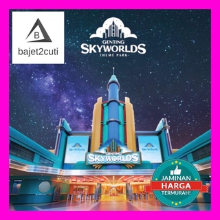[BUY 2 RM6 OFF] Skyworld /Skytropolis / Ripley Genting Ticket (Open Date)