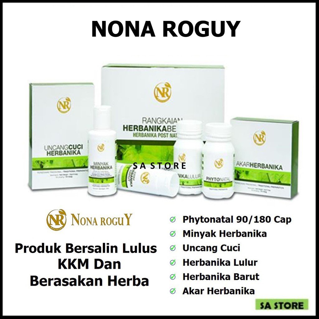 Produk Nona Roguy 🎁 Produk Bersalin Dan Berpantang Shopee Malaysia