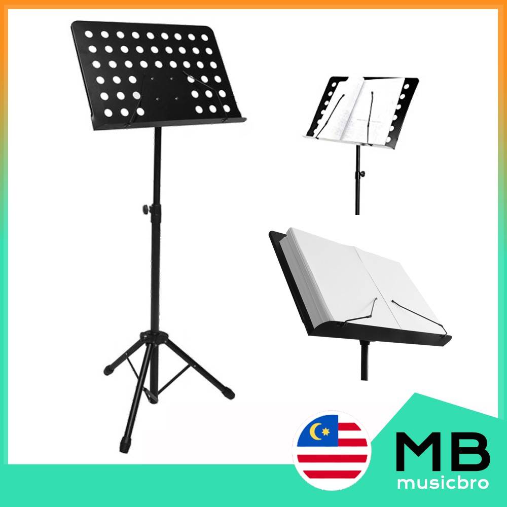 Home Use Conductor Music Book Stand for Quran, Orchestra, Choir, Violin, Guitar, Keyboard, Food Menu, Tablet Quran stand