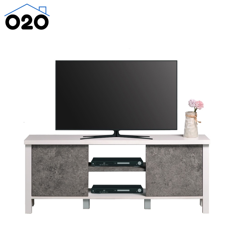 [O2O] SABIT Low TV unit/ TV Console/ TV Rack/ Living Room Furniture/ 4ft TV TV