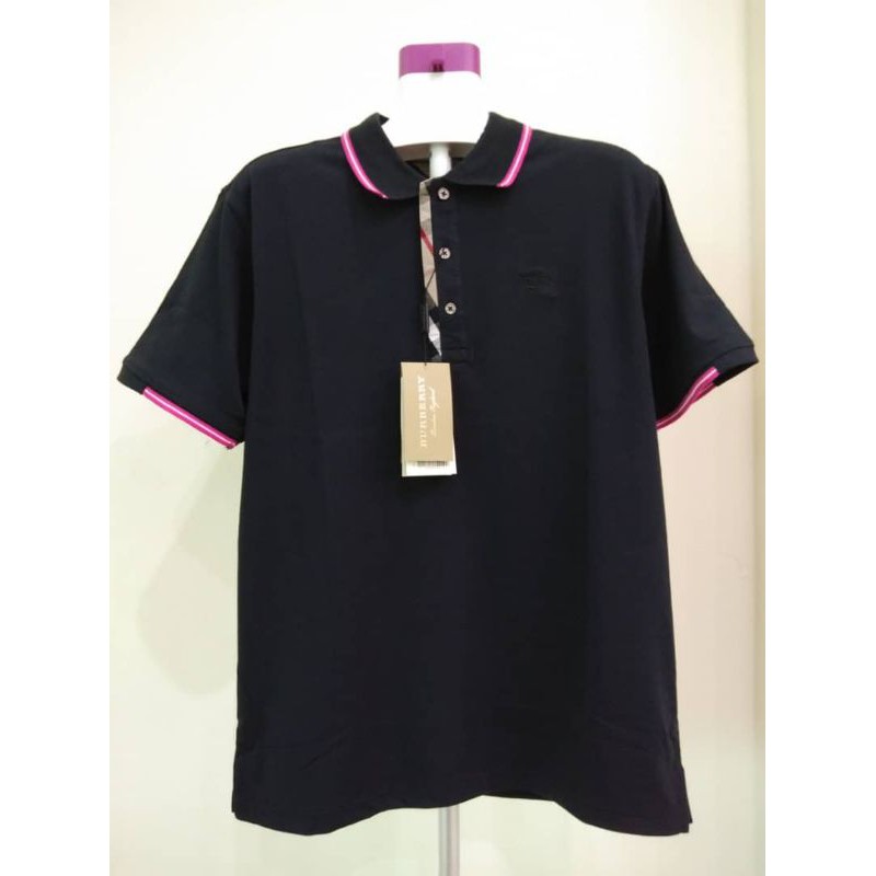 burberry london men's polo shirt