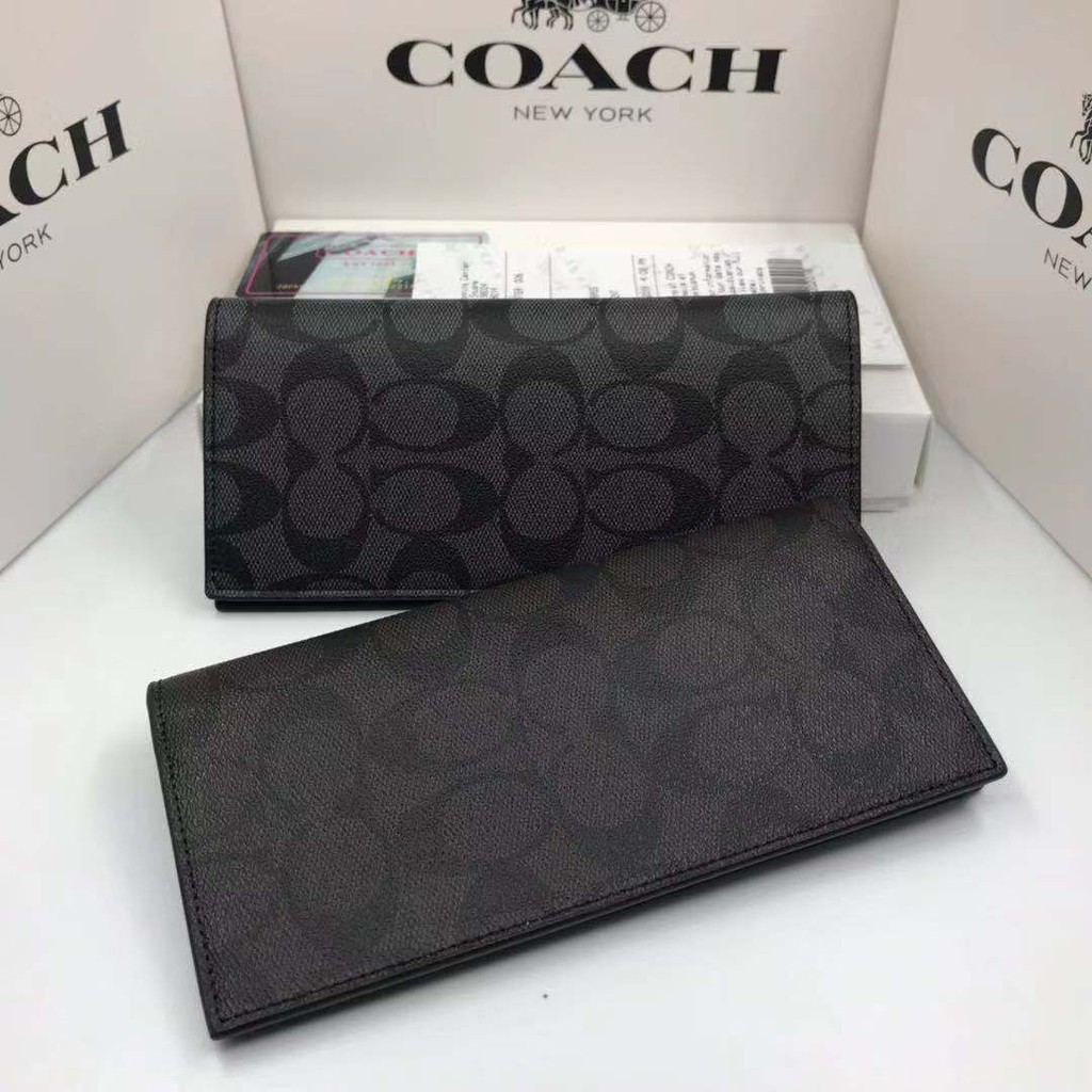 coach wallet men long