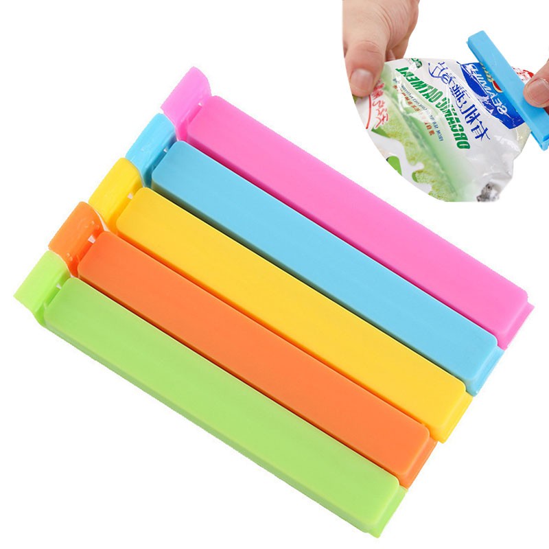 WHOLESALE | Reusable Sealing Clips for Food Snack Bags Fresh Keeping Clamp Sealer Prevent Spillage Kitchen Organization