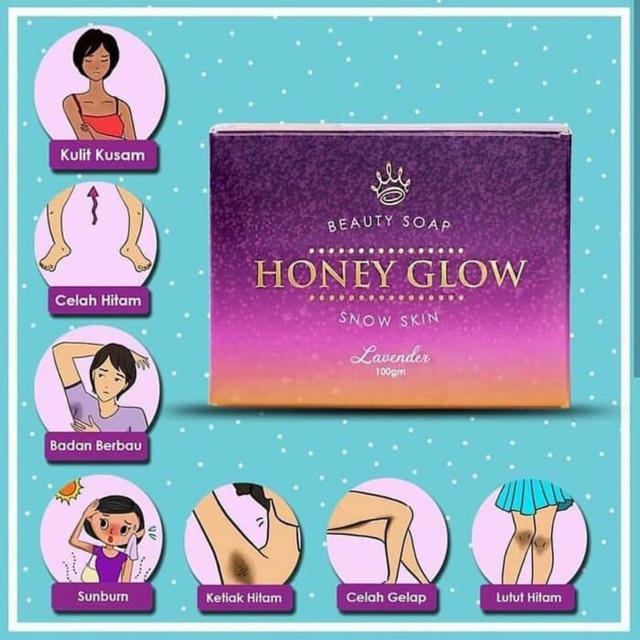 Sabun Hilangkan Daki Celahan2 Honey Glow Soup