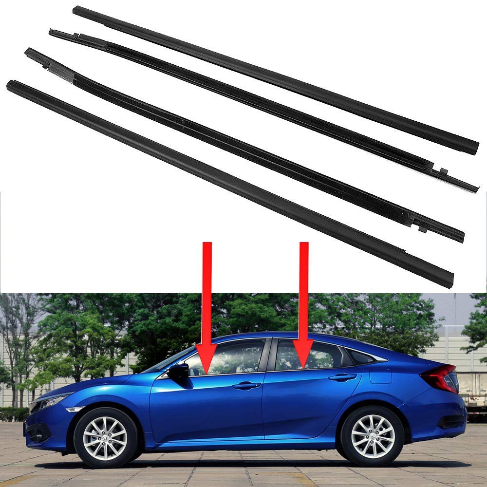 2016 honda civic window trim