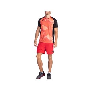 Asics Tournament Ss T-Shirt Men Other Indoor Sport Top (Red)
