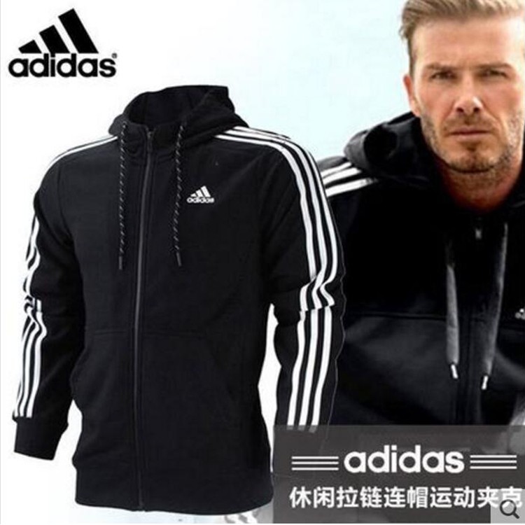 adidas hooded coat