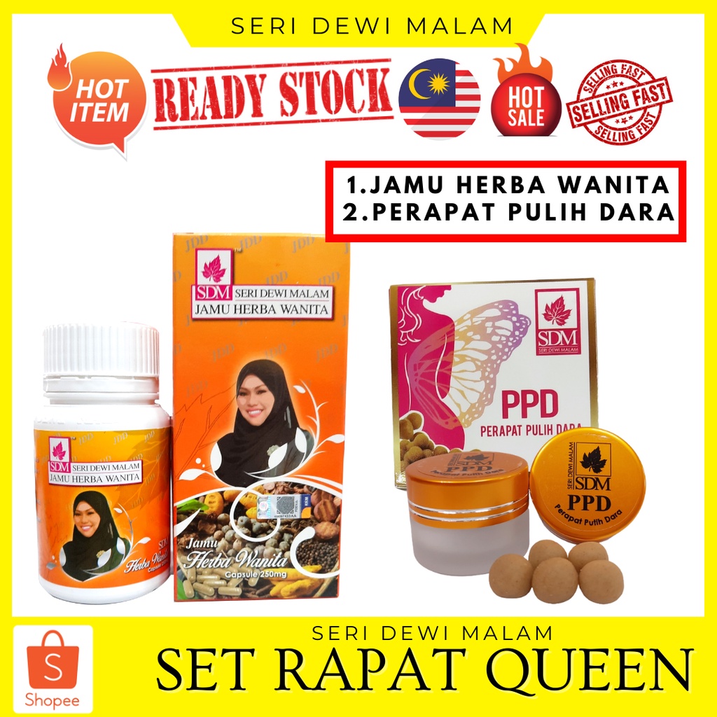 Buy Set Combo Rapat Queen Sdm Jamu Herba Wanita Perapat Pulih Dara Keputihan Bau Hanyir Gatal Rahim Kembang Seetracker Malaysia