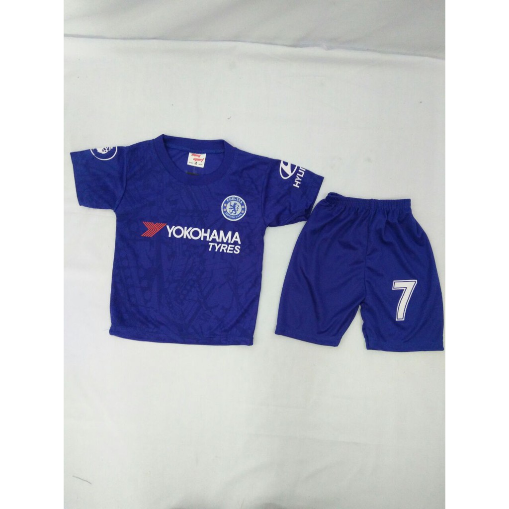  Baju bola budak  kid s football jersey Chelsea 