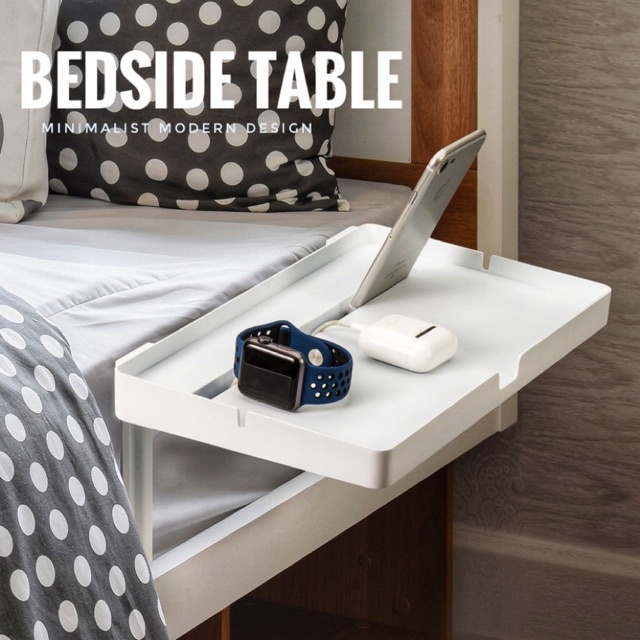 Multifunctional Bedside Table Mobile Stand Rack Modern Minimalist