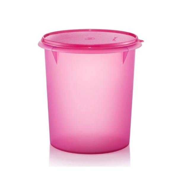 TUPPERWARE GIANT CANISTER 8.6L / BEKAS KEROPOK TUPPERWARE/ TONG KEROPOK / CANISTER / CONTAINER