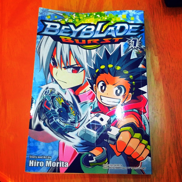 Beyblade Burst Comic Book Shopee Malaysia