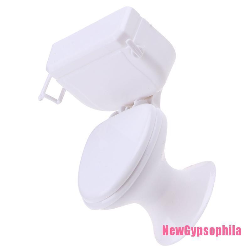 NewGypsophila★ Dollhouse Furniture Vintage Bathroom Toilet Miniature Toys Dolls Accessories