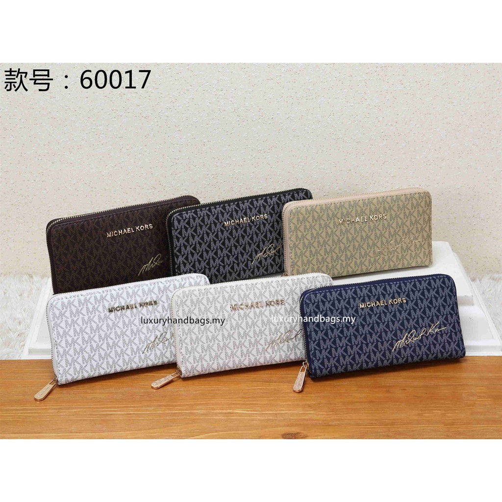 Michael Kors Mk Long Women Wallet Purse 60017 Shopee Malaysia