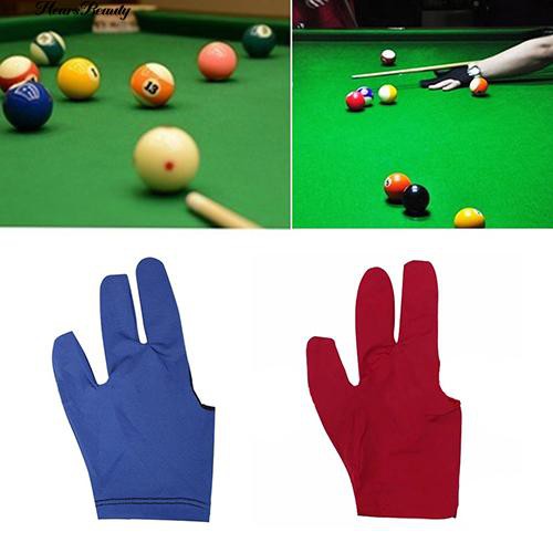 Purpose Durable ™ Spandex Snooker Billiard Cue Glove Pool Left Hand Open Three Finger Accessory Must - Image 4