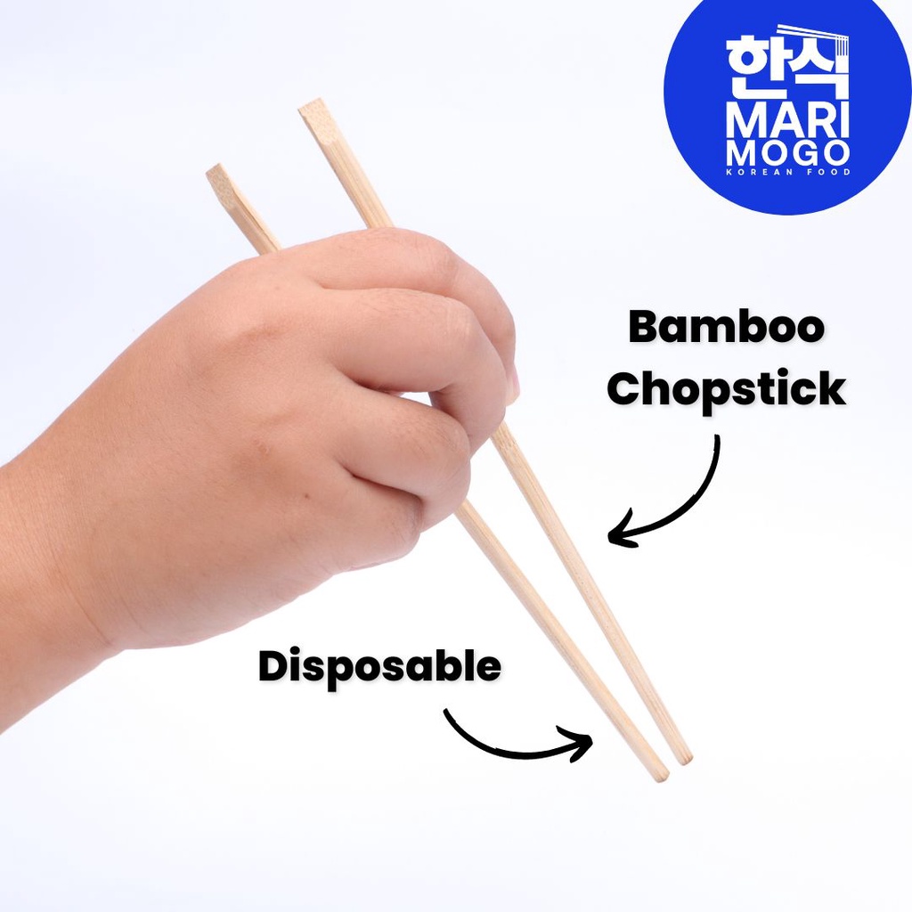 MariMogo Bamboo Chopstick: Chopstick Pakai Buang Bamboo Material Buluh ...